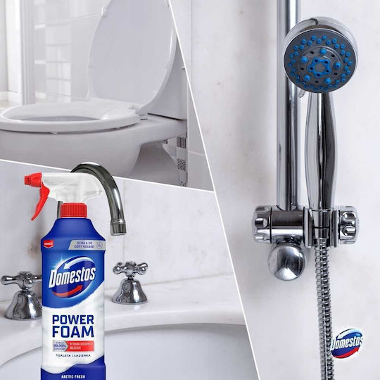 Domestos Професионален Power Почистващ Продукт За Баня Спрей За Тоалетна С Аромат Свежест 435мл