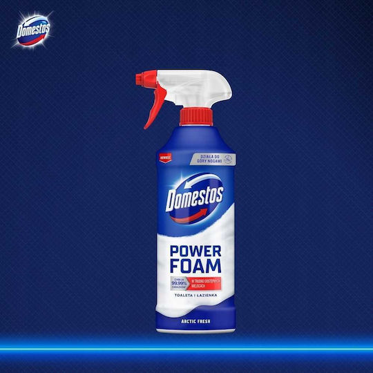 Domestos Професионален Power Почистващ Продукт За Баня Спрей За Тоалетна С Аромат Свежест 435мл