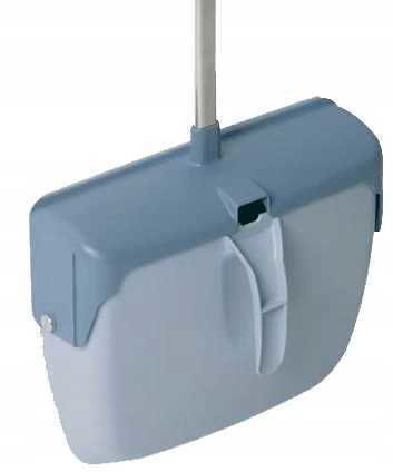 Lobby Set Dustpan Closed On Rod + Broom Lobby System 25 Cm