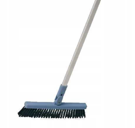 Lobby Set Dustpan Closed On Rod + Broom Lobby System 25 Cm