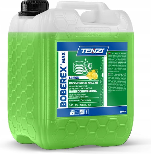 Tenzi Boberex Max Lichid De Spălat Vase Lămâie 5l