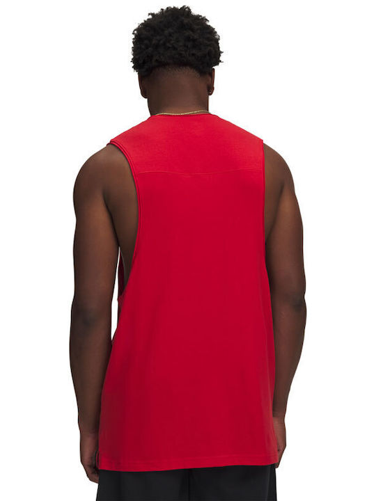 Under Armour Hoops T-shirt Red / Black