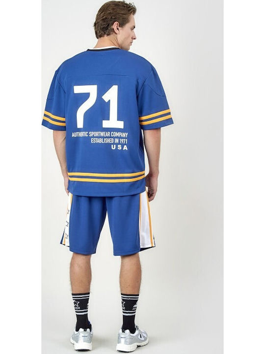 Sportliches T-Shirt Marineblau