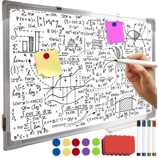 Panou Conferință Magnetic Din Aliaj De Aluminiu 60 X 40 Cm Alb