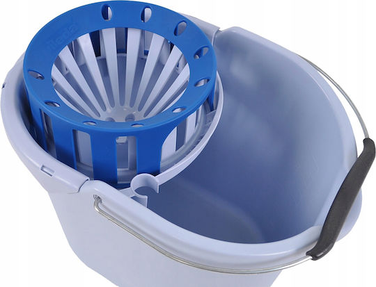 Vileda Găleată cu Stoarcător din Plastic Supermop Gri
