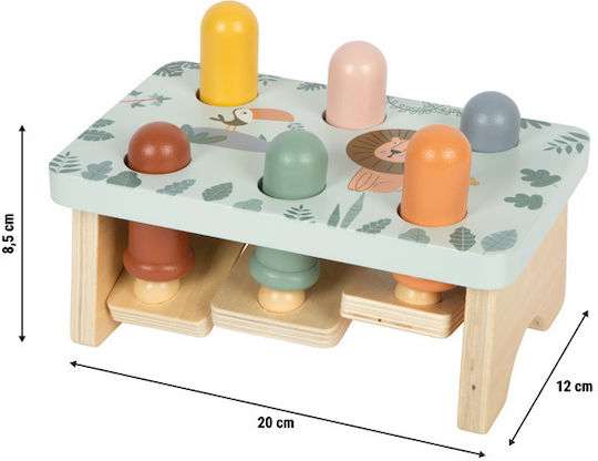 Small Foot Hammering Toy Made of Wood