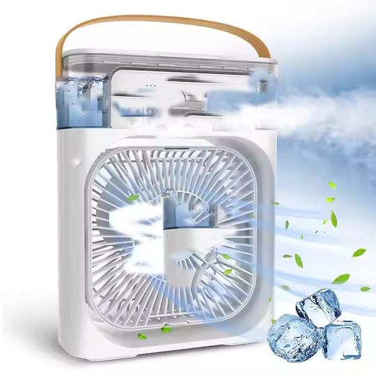 Tragbarer Luftkühler Ventilator 3 Geschwindigkeiten 10w Spray Cc-21580