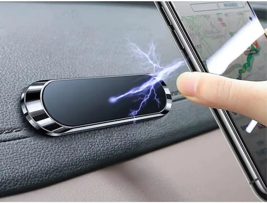 Ultra-Slim Suport Auto pentru Telefon cu Magnet Negru