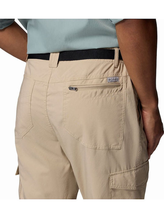 Columbia Cargo Pant Ανδρικό Μακρύ Παντελόνι Πεζοπορίας Μπεζ