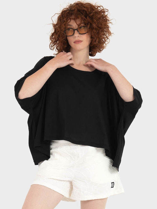 Women's Crop T-shirt Black