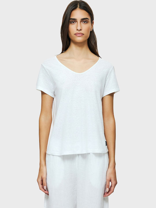 Bluza Damă Tricou Alb