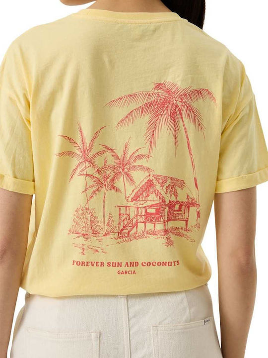 Γυναικείο T-shirt Κίτρινο