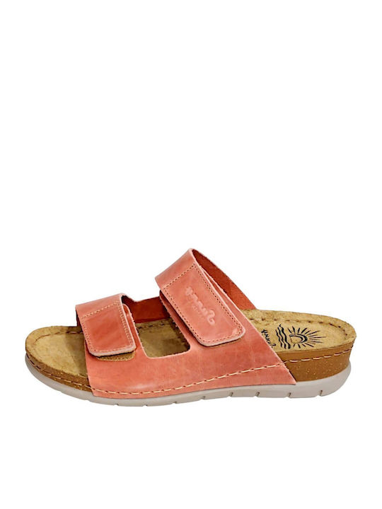 Women's Flat Sandals Pink ALTEA-60105-Pink