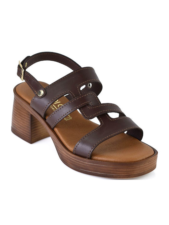 Leather Brown Sandals