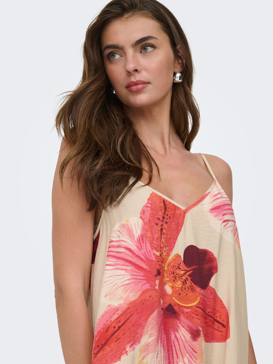 Summer Maxi Dress Beige