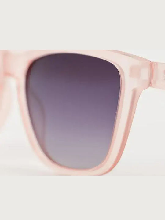 Cosselie Maya Bay Unisex Sunglasses with Transparent Frame and Transparent Gradient Polarized Lens