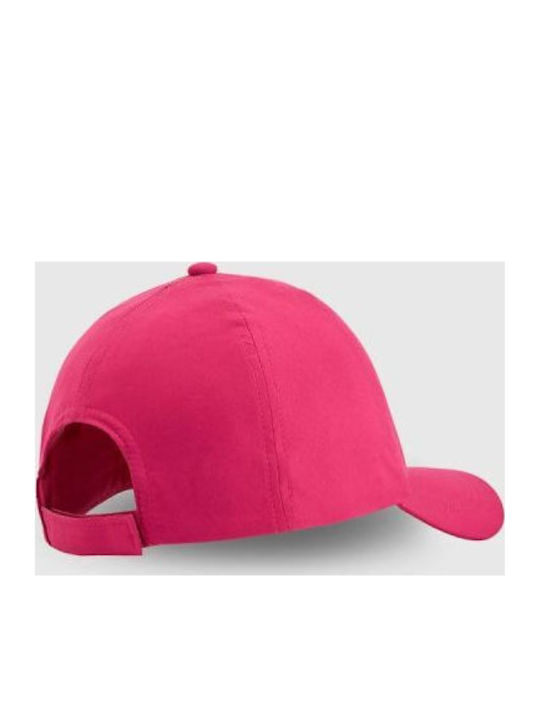 4F Kinderhut Jockey Stoff Fuchsie