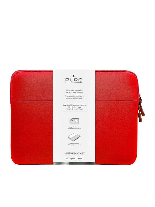 Puro Rucsac Pentru Laptop 13" Roșie PUSLIMPS13BLK-209414 Puro Rucsac Pentru Laptop 13" Roșie PUSLIMPS13BLK-209414