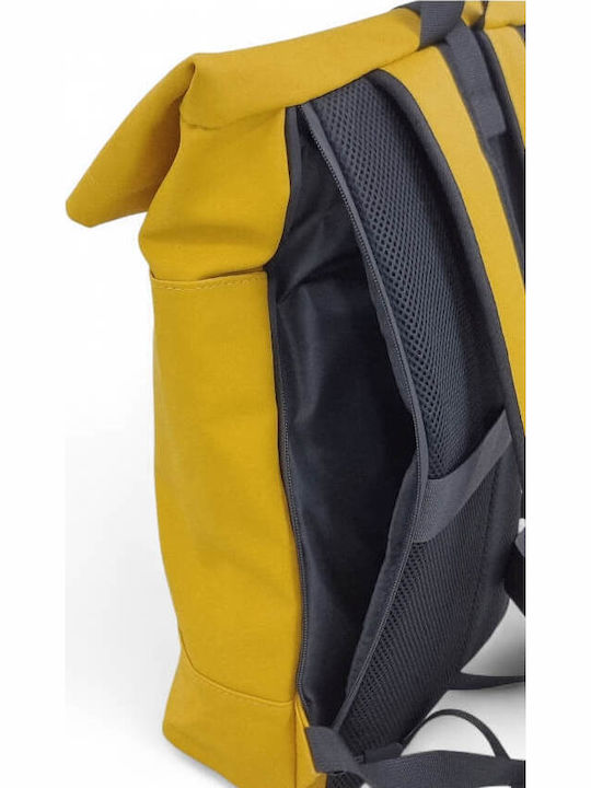 Mcan Waterproof Laptop Backpack 15.6" in Yellow Color M-159