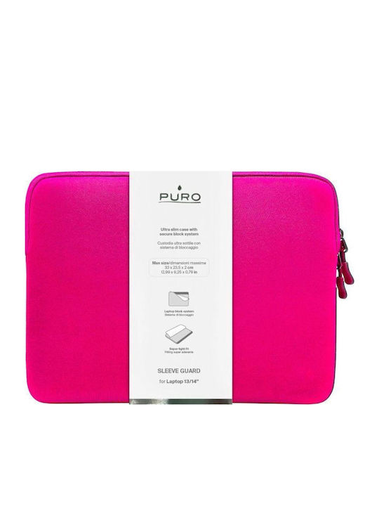 Puro Geantă Pentru Laptop 14" Roz PUSLIMGS13BLK-209422 Puro Geantă Pentru Laptop 14" Roz PUSLIMGS13BLK-209422