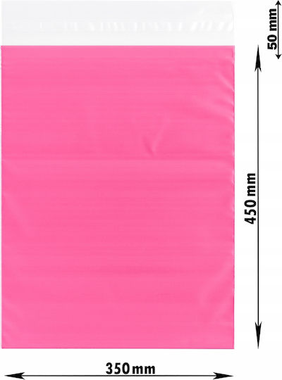 Pink Courier Bags C3 350x450mm 100 Pcs