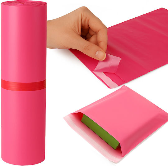 Pink Courier Bags C3 350x450mm 1000 Pcs
