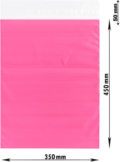 Pink Courier Bags C3 350x450mm 100 Pcs
