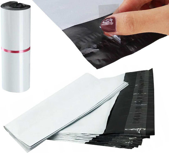 Weiße Verpackungstaschen XL 500x600mm 50 Stück