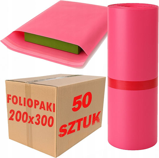 Pink Courier Bags C3 350x450mm 50 Pcs