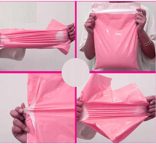Pink Courier Bags B3 400x500mm 50 Pcs
