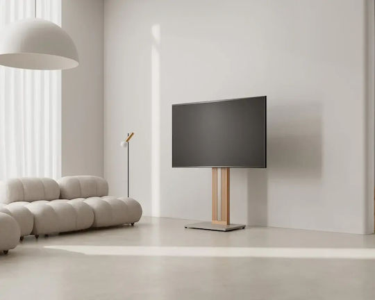 Fitueyes S02N1446C TV Floor Stand up to 65" Gray