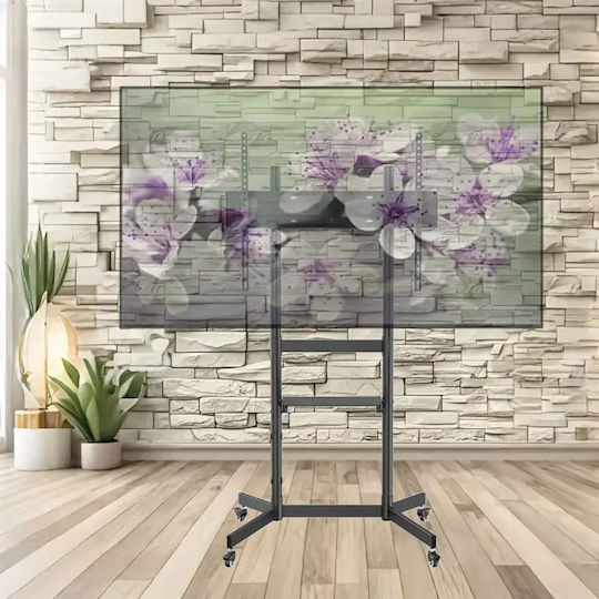Sbox FS-403 Βάση Τηλεόρασης Δαπέδου έως 100" και 70kg Μαύρο