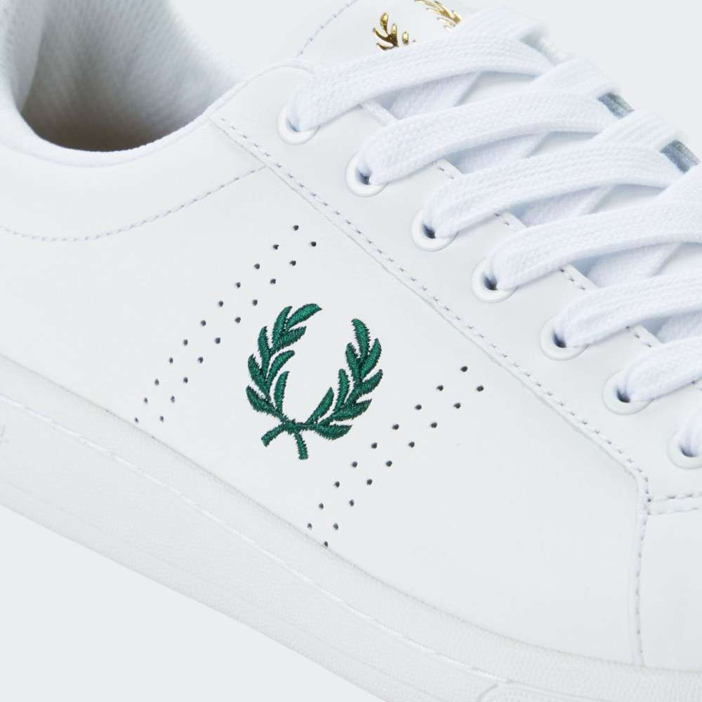 Fred Perry Men's Sneakers White B6312-134 | Skroutz.mt