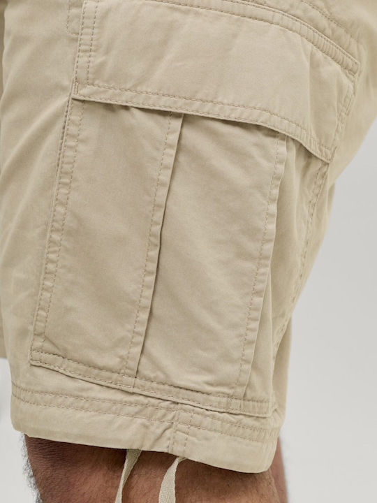 Herren Cargo Shorts Beige