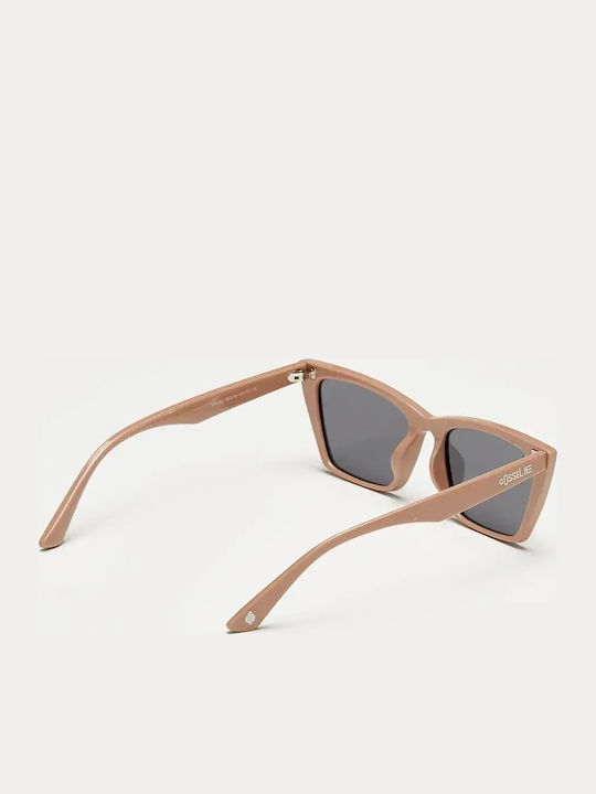 Cosselie Sarah Woman Sunglasses with Beige Frame and Beige Polarized Lens