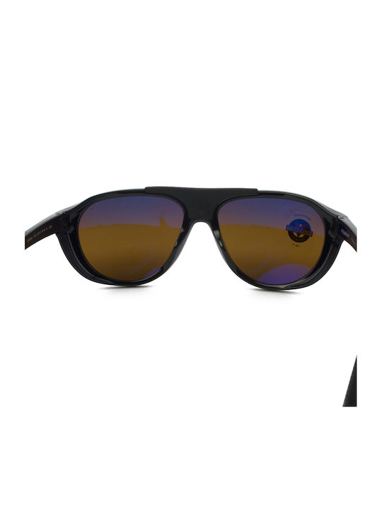 Vuarnet Sunglasses Grey with Horn-Rimmed Frame Vuarnet Sunglasses Grey with Horn-Rimmed Frame
