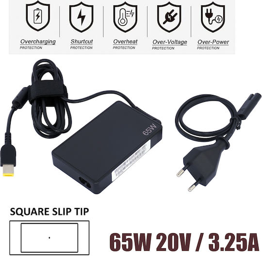 Thinkpad Лаптоп Зарядно Устройство 65W 20V 3.25A За Lenovo