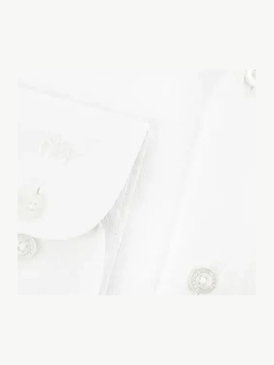 Short Sleeve Shirt in Narrow Fit White
