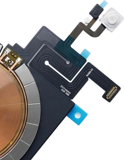 Clappio Cablu Flex Antenă NFC iPhone Air Bobină Încărcare Qi Cablu Flash Negru Auriu