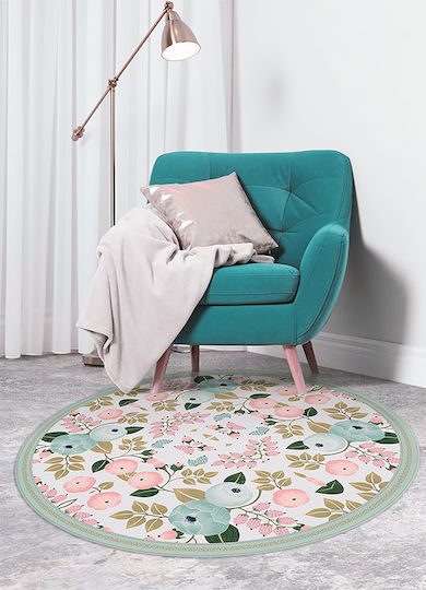 Tulup Covor Rotund Maro Φ90cm