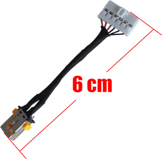 DC Power Jack Socket for Acer Aspire 7 A715-73 A715-73g Conceptd 5 Cn515-51 50.q52n5.003 1417-00lk000 6cm 6 Pins Code 31115