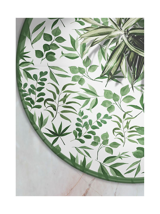 Tulup Round Green Rug Φ50cm