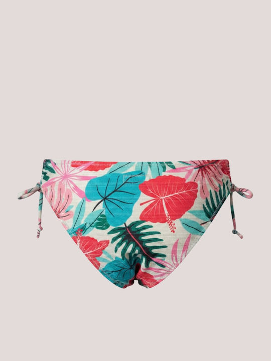 Bikini Set Push Up Floral Green Glitter
