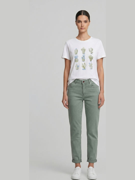 Pantaloni Dama Tesatura Kaki