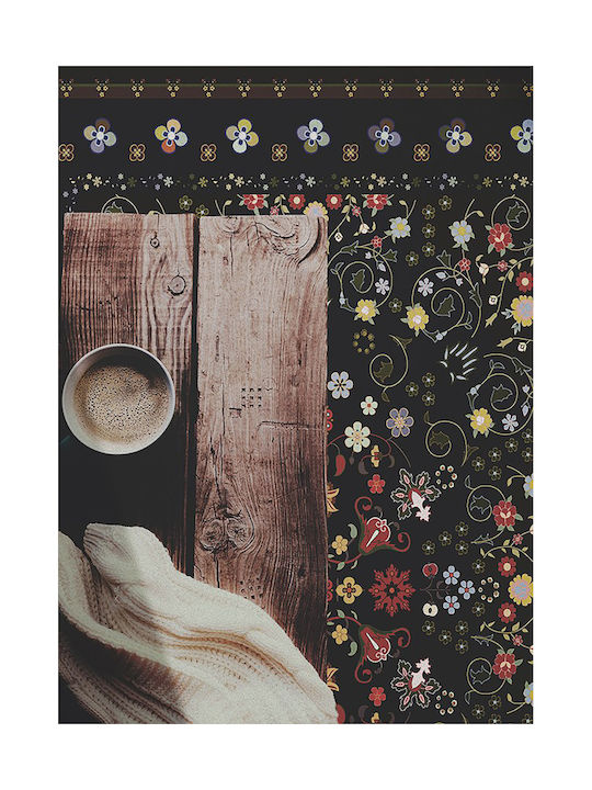 Tulup Rectangular Blue Rug 120x180cm