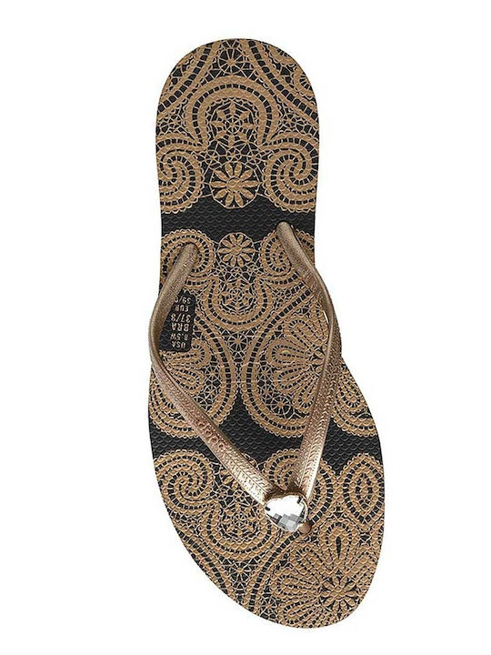 Flip Flops In Black Colour du923 Black