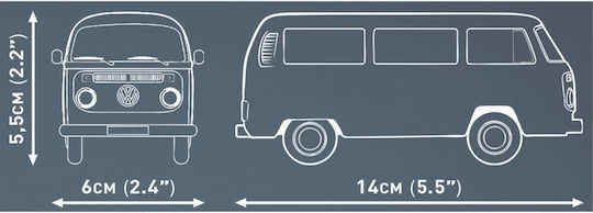 Building Blocks Action Town Volkswagen T2b Bus 145 Pieces