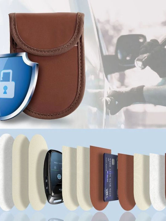 Tech-Protect Klr100 Husă Chei Auto cu Blocare RFID Maro Tech-Protect Klr100 Husă Chei Auto cu Blocare RFID Maro