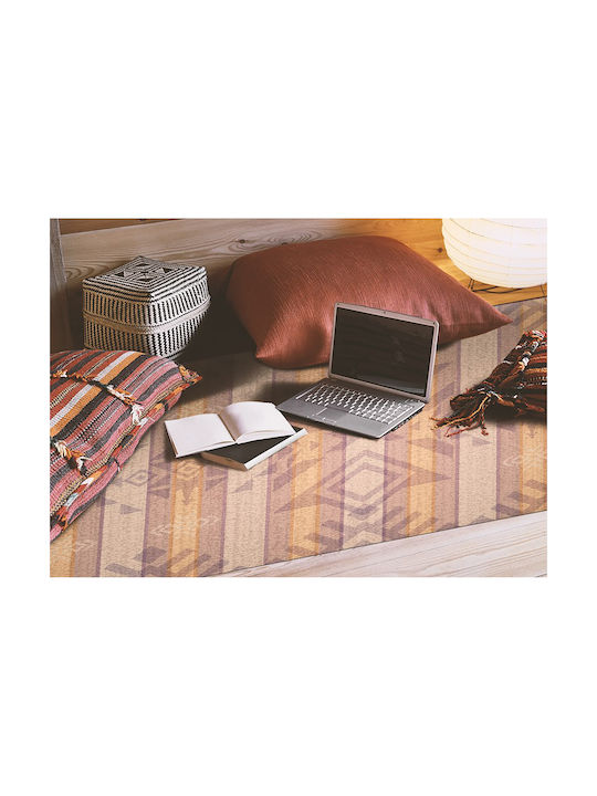 Tulup Правоъгълен Лилав Килим за дневна 150x225см