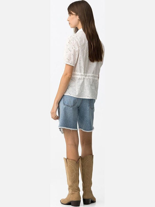 Tiffosi Benny Women's Jean Shorts Light Blue